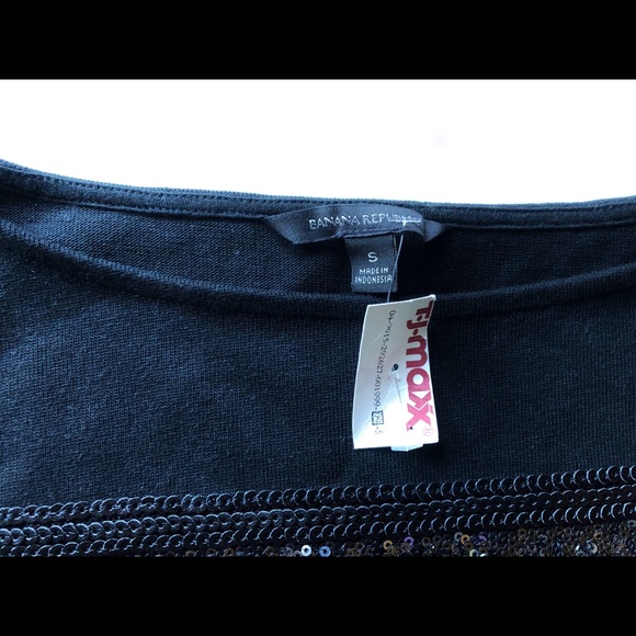 ⚡️NWT Sparkling Banana Republic Sequin Sweater - Picture 5 of 6